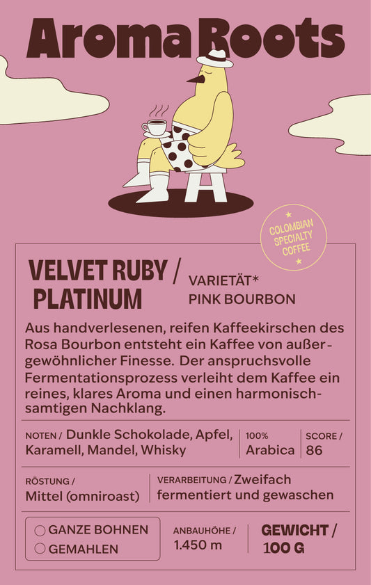 Velvet Ruby – Pink Bourbon 100g