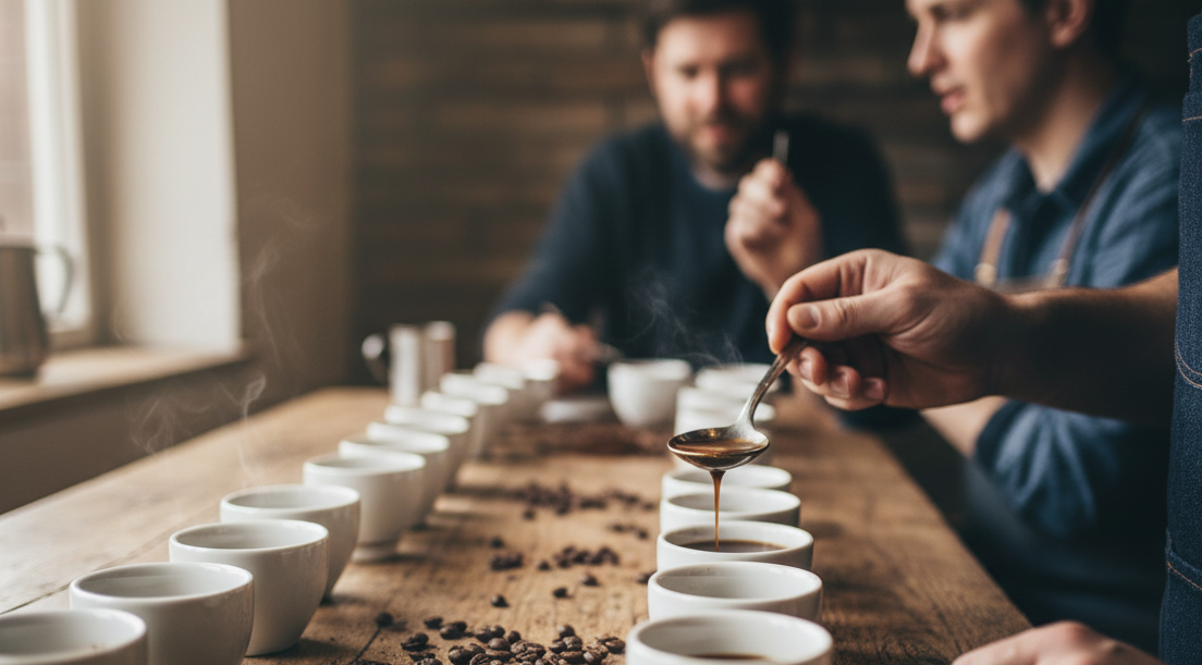 Coffee tasting