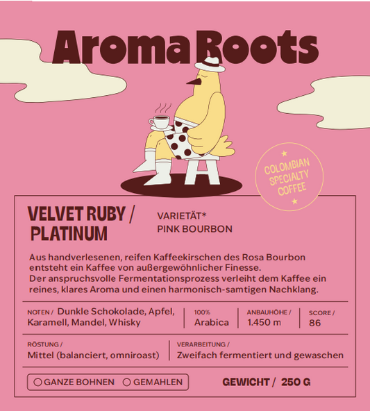 Kaffee Platinum - Velvet Ruby