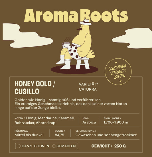 Kaffee Cusillo - Honey Gold 250g